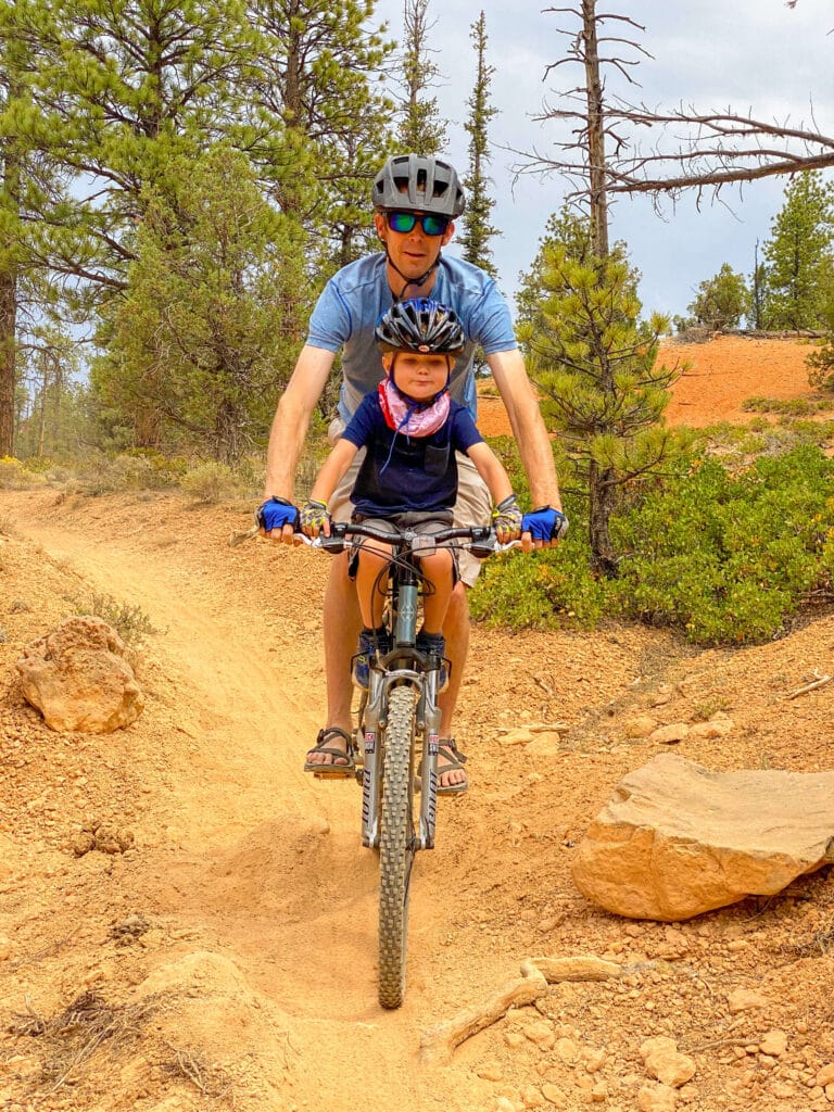 Bryce Canyon Biking with kids