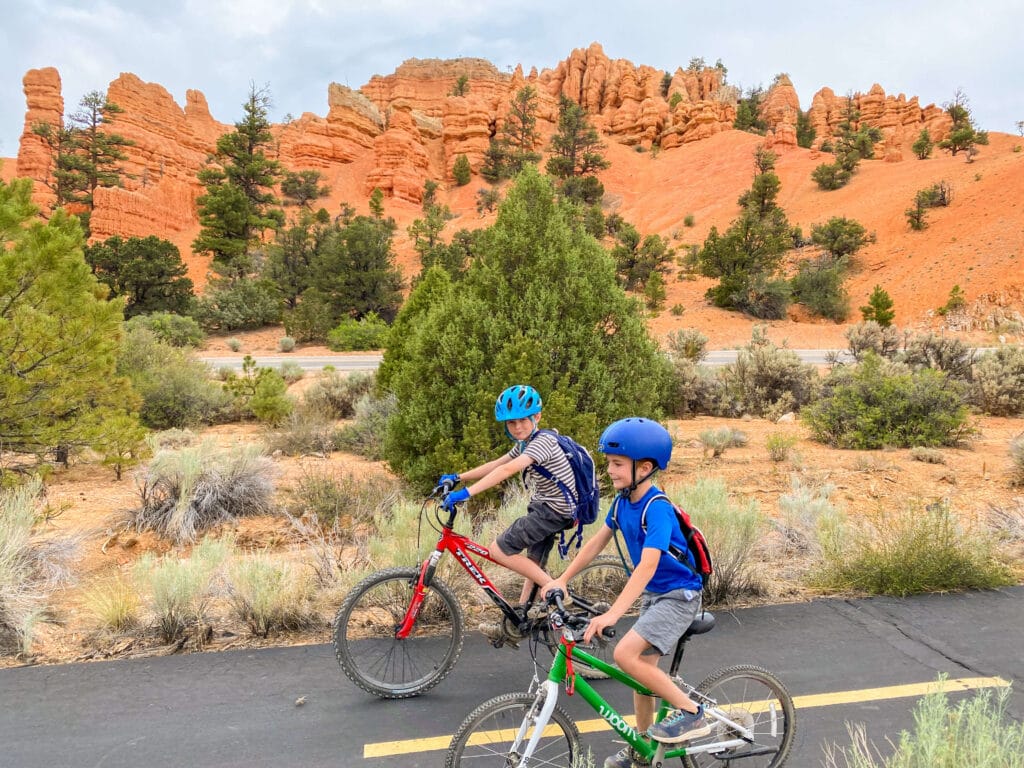 Bryce Canyon Biking With Kids