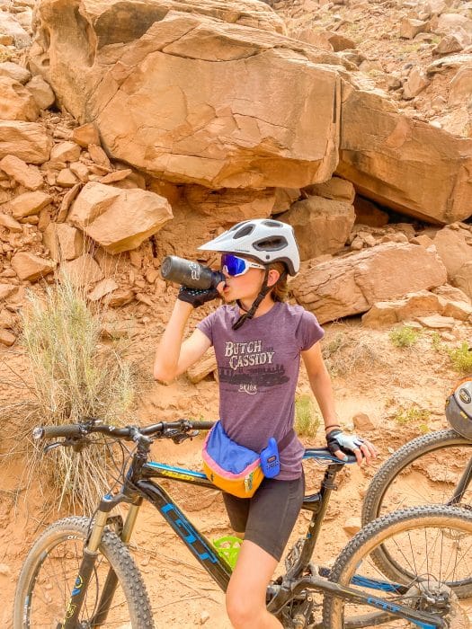 hydration for kids while biking