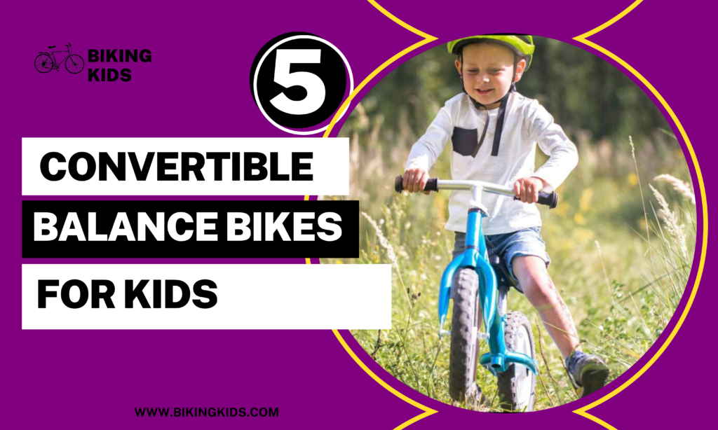 Covertible Balance Bikes For Kids
