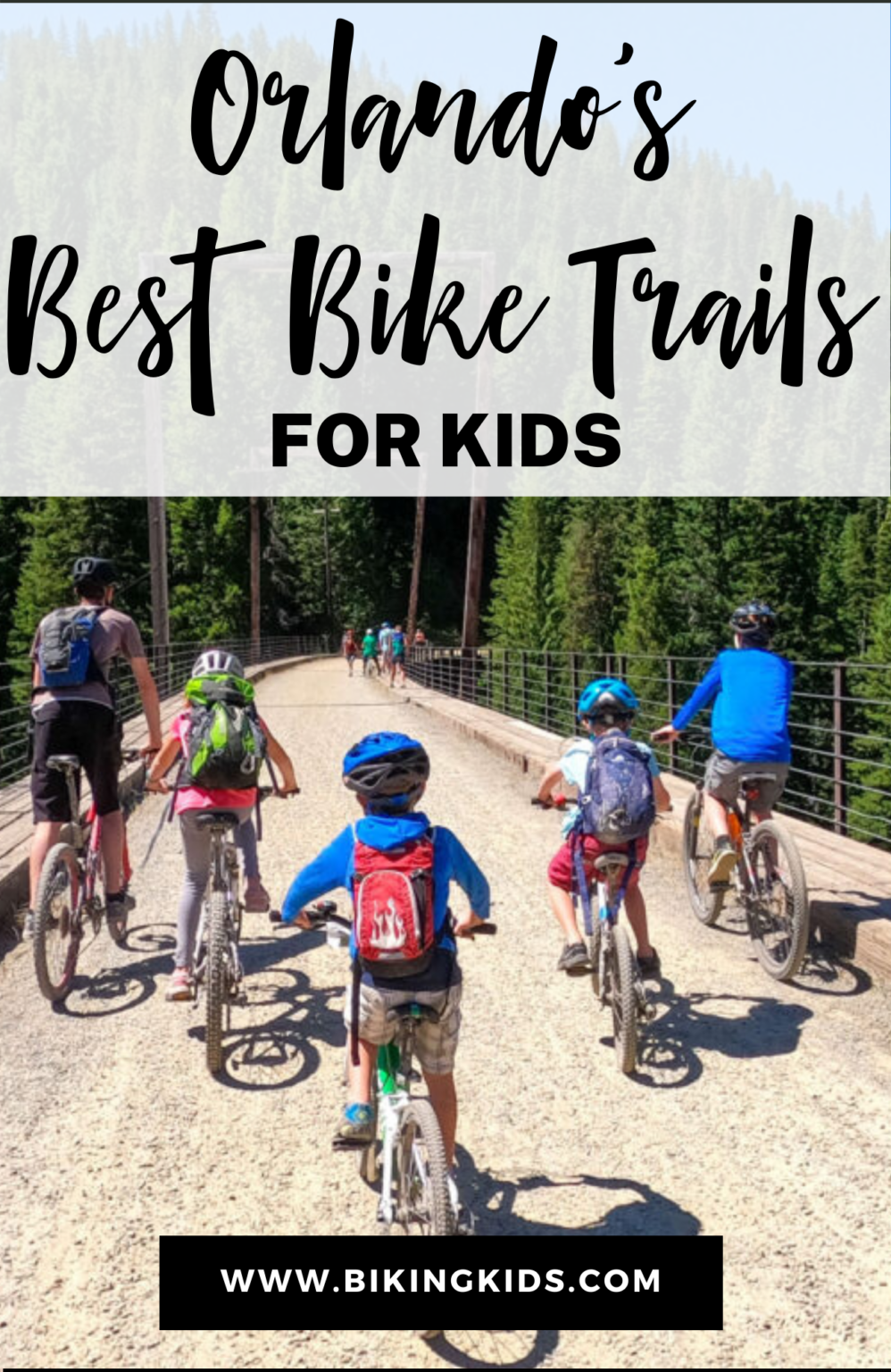 best bike trails for kids near me