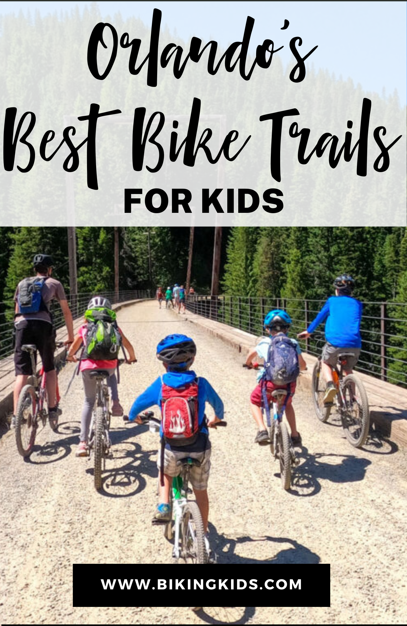 bike trails in Orlando for kids