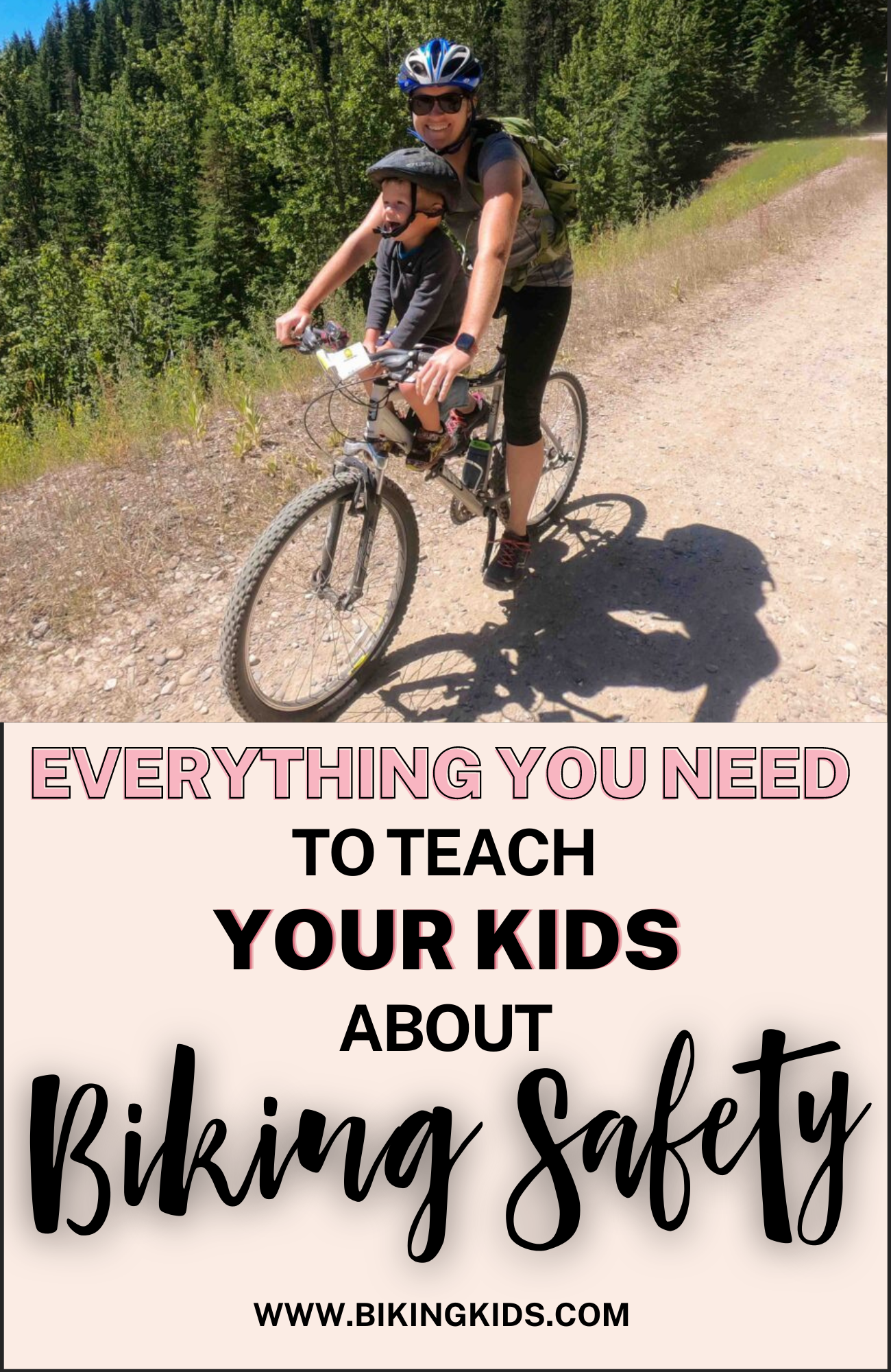 everything you need to teach your kids about biking safety
