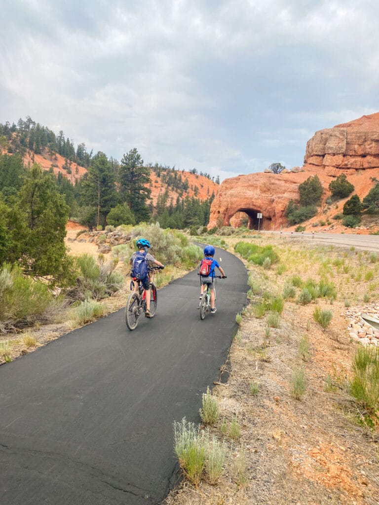 Red canyon paved bike trail